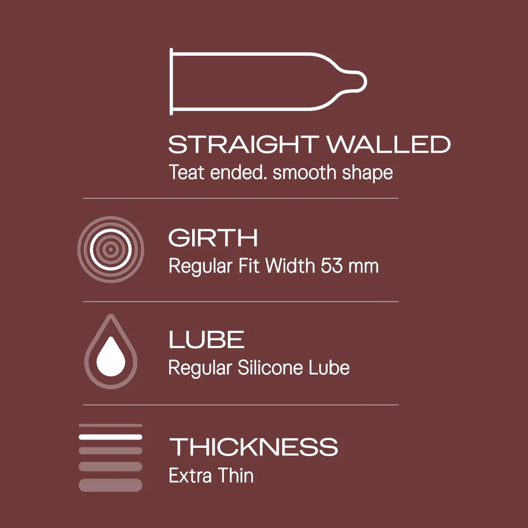 Durex Extra Thin Intense Chocolate Flavoured - 3 Condoms - Image 3
