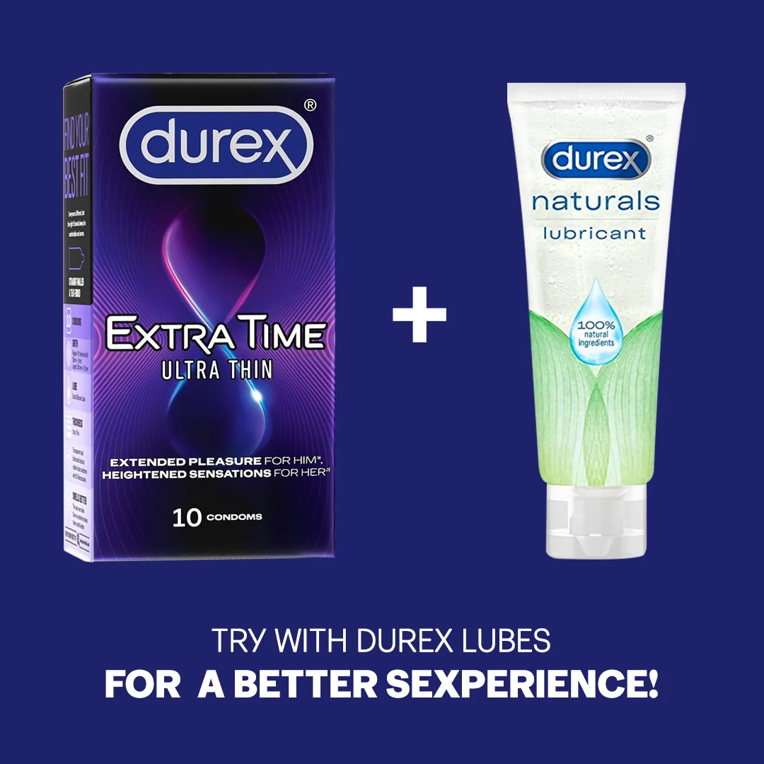 Durex Extra Time Ultra Thin - 10 Condoms - Image 5