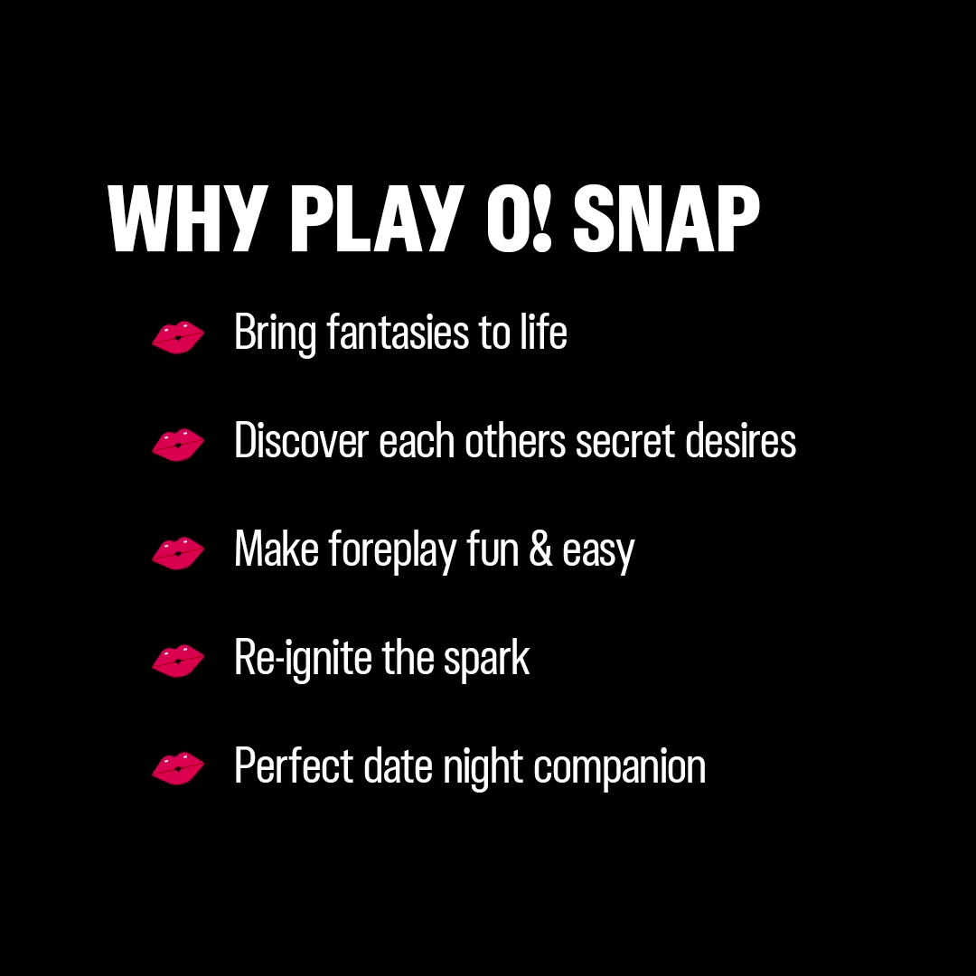 Durex Playthings O! Snap Card Game for Couples - Image 7