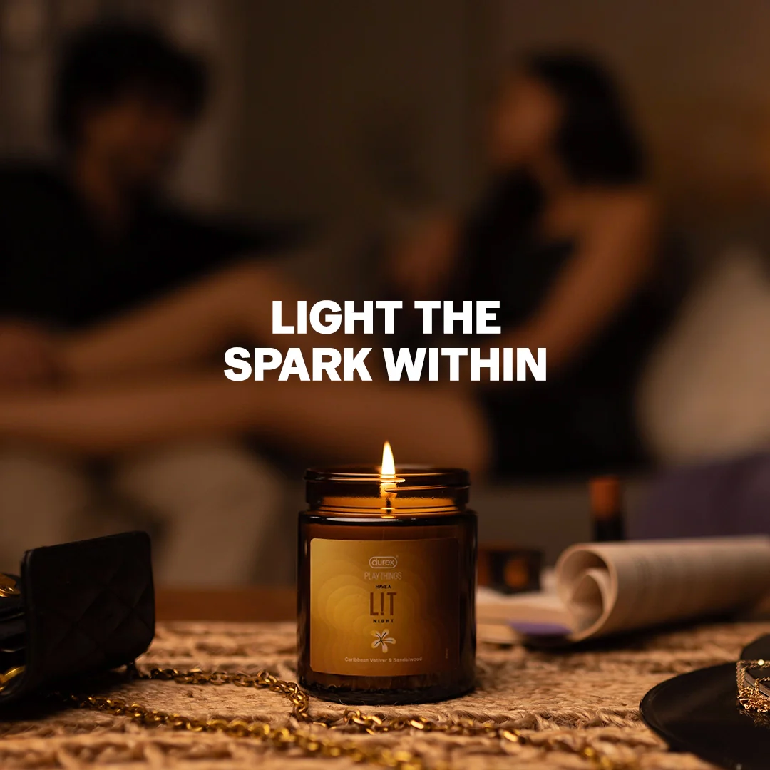 Durex Playthings – Have a L!T Night – Scented Candle – Caribbean Vetiver and Sandalwood - Image 4