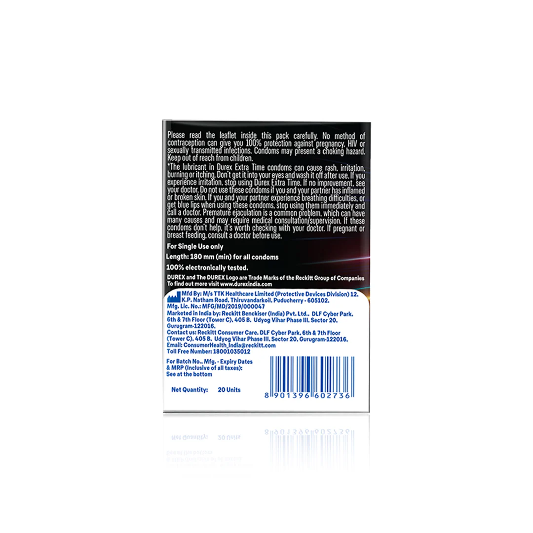 Durex Pleasure Mix Assorted Pack 20 Condoms - Image 4