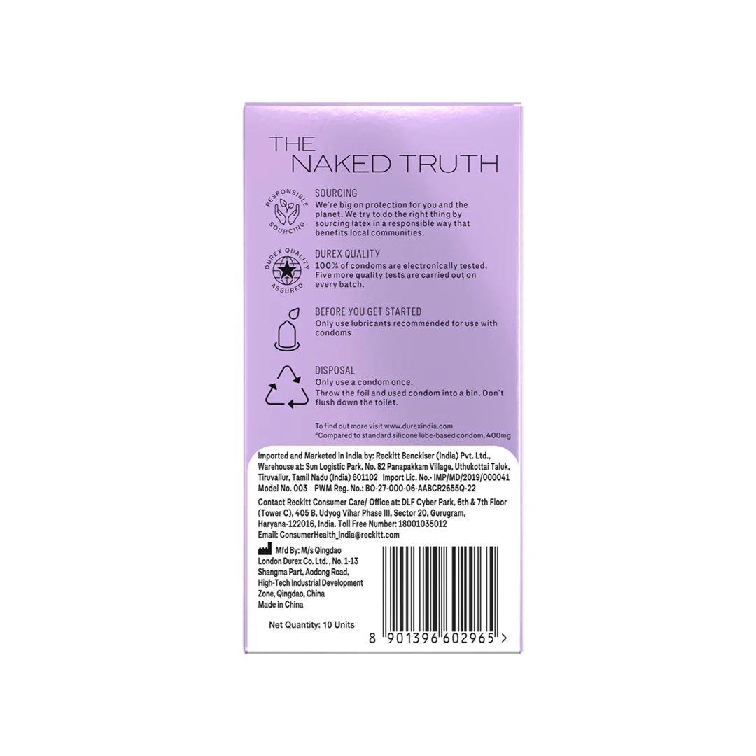 Durex Naturals Smooth Glide - 10 Condoms - Image 6