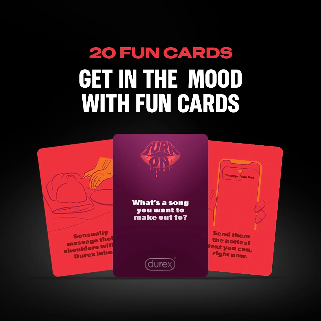 Durex Playthings Turn On Card Game for Couples - Image 3