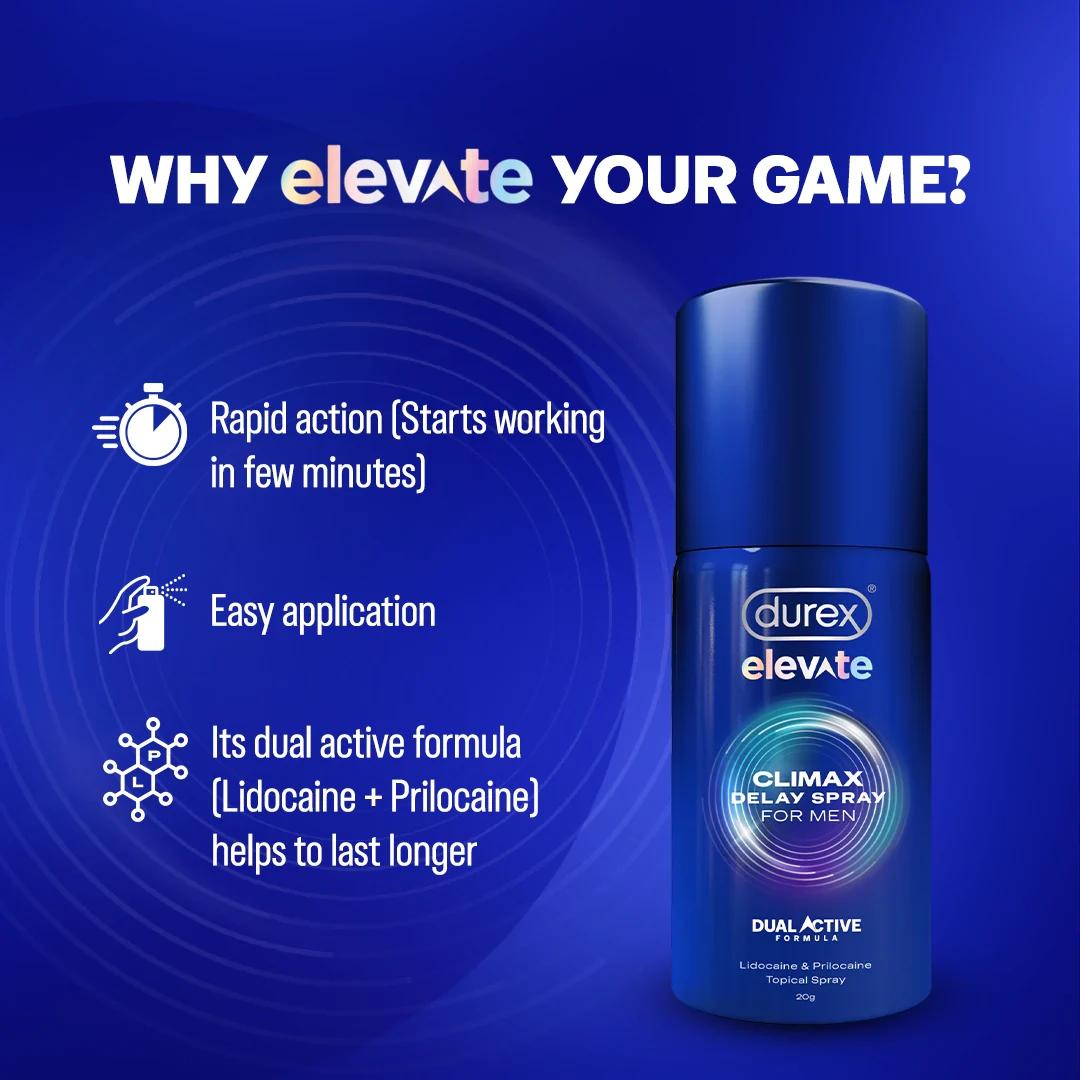 Durex Elevate - Delay Spray for Men - Image 3